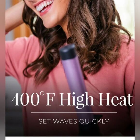 Remington 1 inch teardrop styling wand, create waves! - Picture 4 of 8